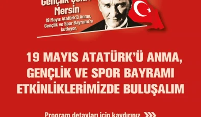 Mersin’de 19 Mayıs Kutlamaları Başlıyor