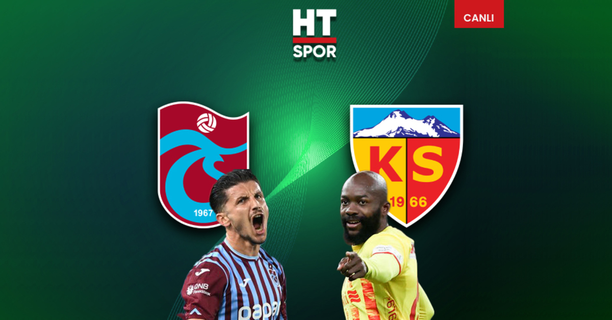 Trabzonspor – Kayserispor maçı CANLI YAYIN