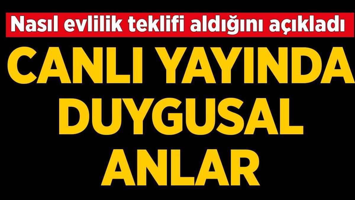 Canlı yayında duygusal anlar! Nuri Alço’nun eşi nasıl evlilik teklifi aldığını açıkladı